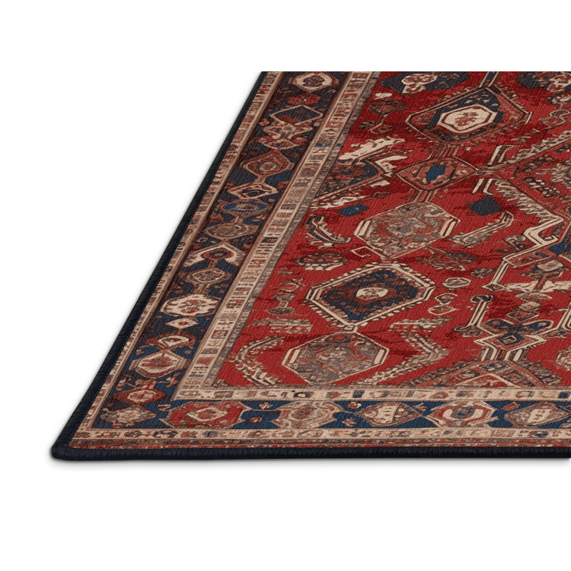 Tapis brun lavable à la machine, Rectangulaire 2 pi x 3 pi