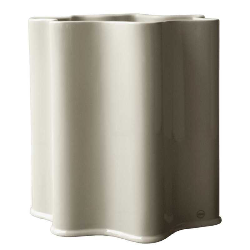 Vase filtre, H 12 po x l 16 po x P 17,72 po, Beige