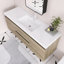 Meuble-lavabo simple 60 po avec plateau en résine-1096555066