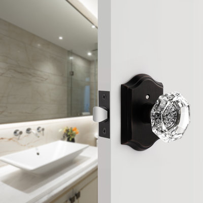 Boutons de porte en cristal Crystal