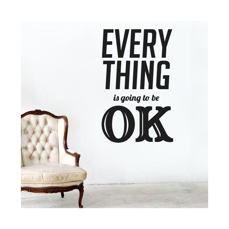 Wall Decal, Black, Large