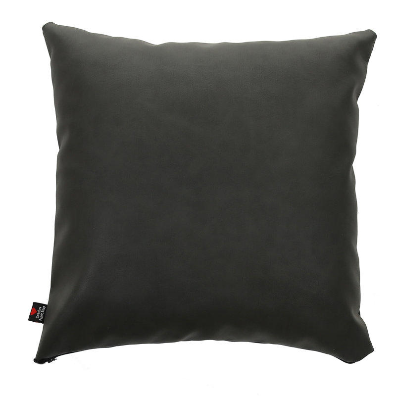 Chaidez Square Cushion, 55cm H x 55cm W x 24cm D, Black