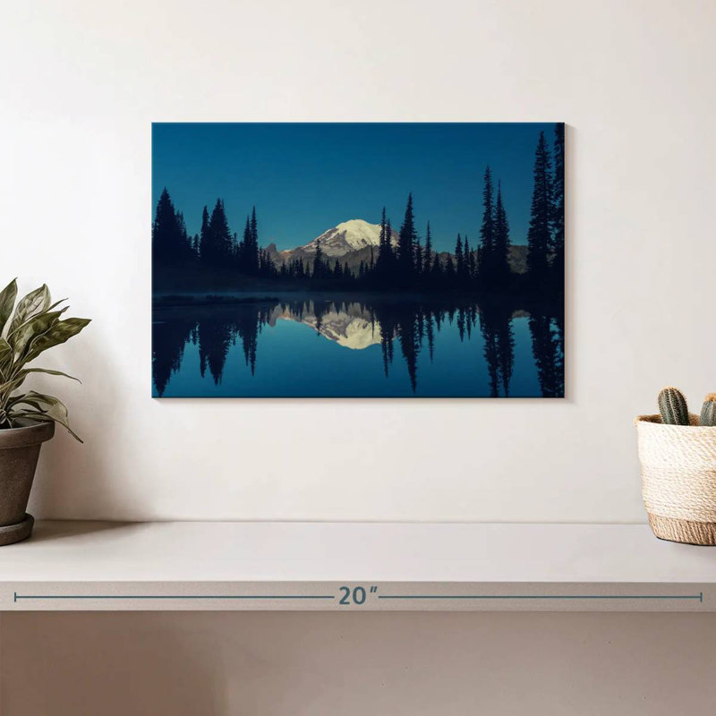 Alvord Mount Rainier Cloudless Sky, 8" H x 12" W