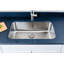 Évier de cuisine encastré l 30 po x l 18 po avec filtre à panier et grille Craftsmen Series