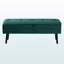 Banc de rangement en velours Quain H 15,76 po x l 42,2 po x P 15,42 po Quain-1142481387