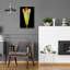 «Lily Bud» par Pamela Plummer, art mural en verre acrylique, 16 po x 24 po-464528788