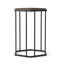 Renee Hexagonal End Table with Metal Frame