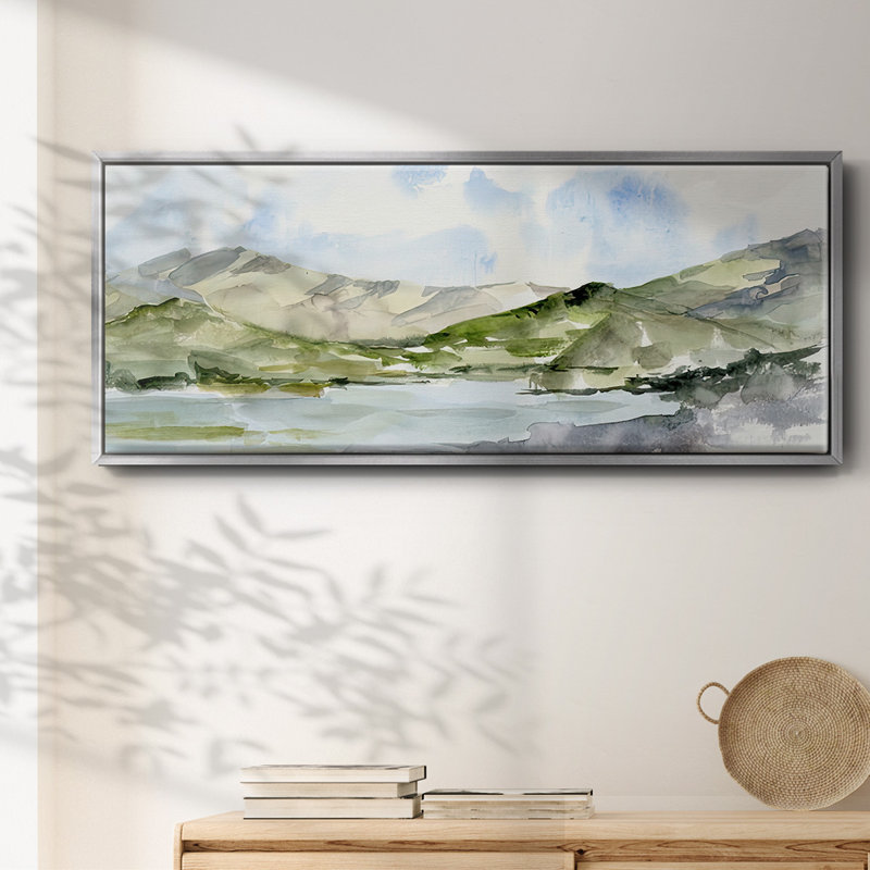Serene Mountains I - toile encadrée