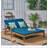 PERLA DOUBLE CHAISE LOUNGE