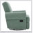 Manual Recliner Sofa Swivel Rocker With Adjustable Backrest For Ultimate Comfort In Living Room, Bedroom, Or Nursery-809687674