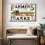 «Farmers Market», impression sur toile-92519317