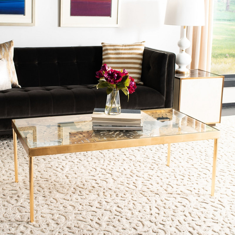 Grimes Glass Top Coffee Table