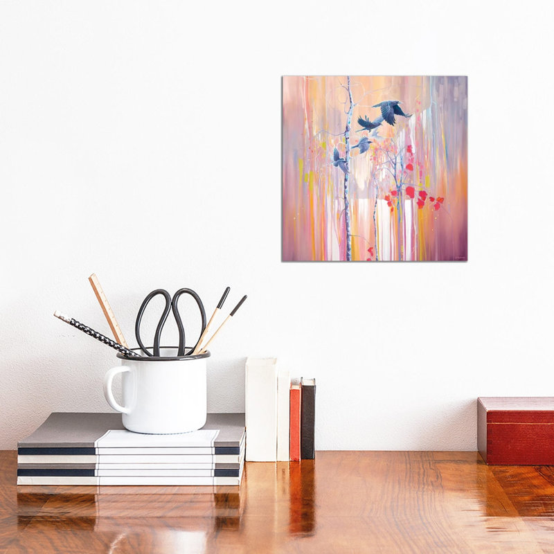 Anticipation by Gill Bustamante - Wrapped Canvas Painting, 30.48 cm H x 30.48 cm W