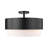Ayaniah Fabric Semi Flush Mount-1940535053
