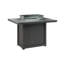 Berlin Gardens Donoma Rectangular Dining Fire Pit Table-75444971-75444976