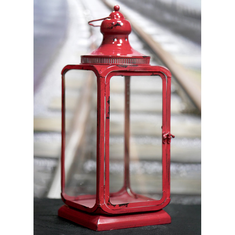 Glass Tabletop Lantern