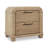 Hofstetter Two Drawer Acacia Wood Nightstand In Lioness