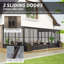 20 pi L 12 pi. D Solarium mural en aluminium