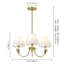Luminaire suspendu 3 lumières