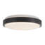 Yanis 12-in Black dimmable LED Flush Mount-932894603