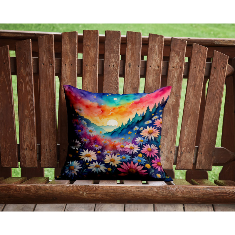  Other/No Pattern Polyester Indoor/Outdoor Throw Pillow, 14" x 14"