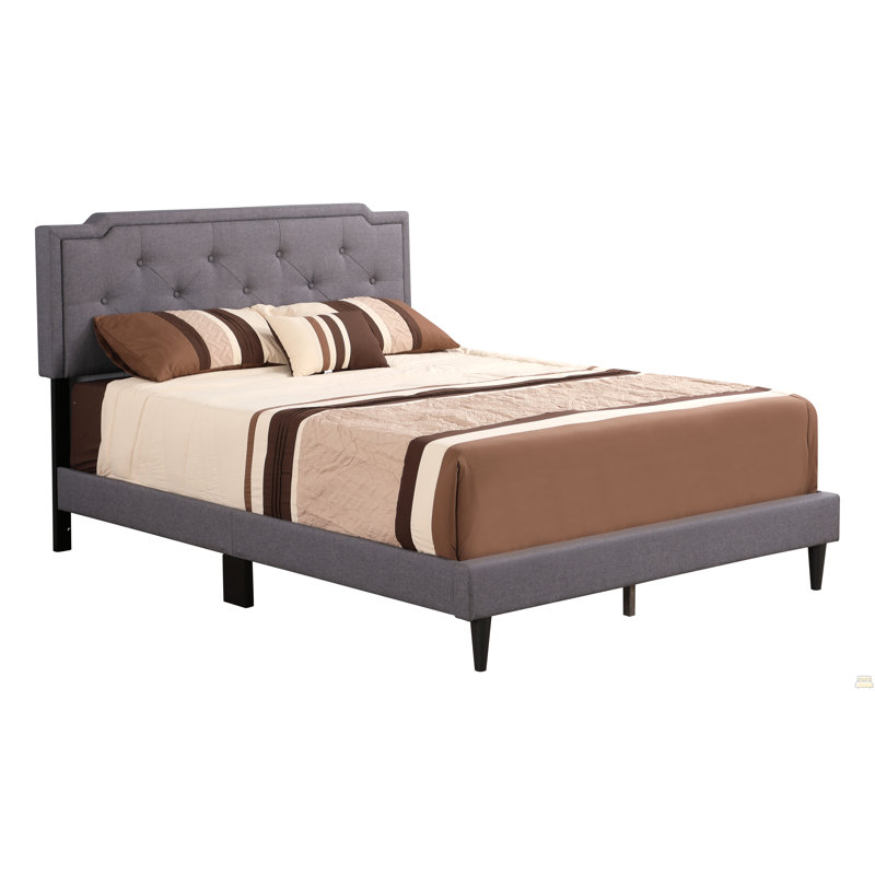 Grand lit pour plus de confort, Gris, Grand lit