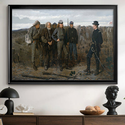 «Prisoners from the Front» - Toile tendue avec châssis Winslow Homer - 1866