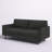 Earle Full / Double 77.5 " Velvet Convertible Sofa-1509667567