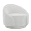 Aunna 89.2Cm Wide Swivel Barrel Chair-742436119