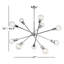 Lustre linéaire spoutnik moderne à 10 lumières Kyla-37046433