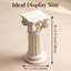 Colonne décorative rétro gréco-romaine de 38 cm (15 pouces), pilier intérieur/extérieur pour mariage et décoration de table