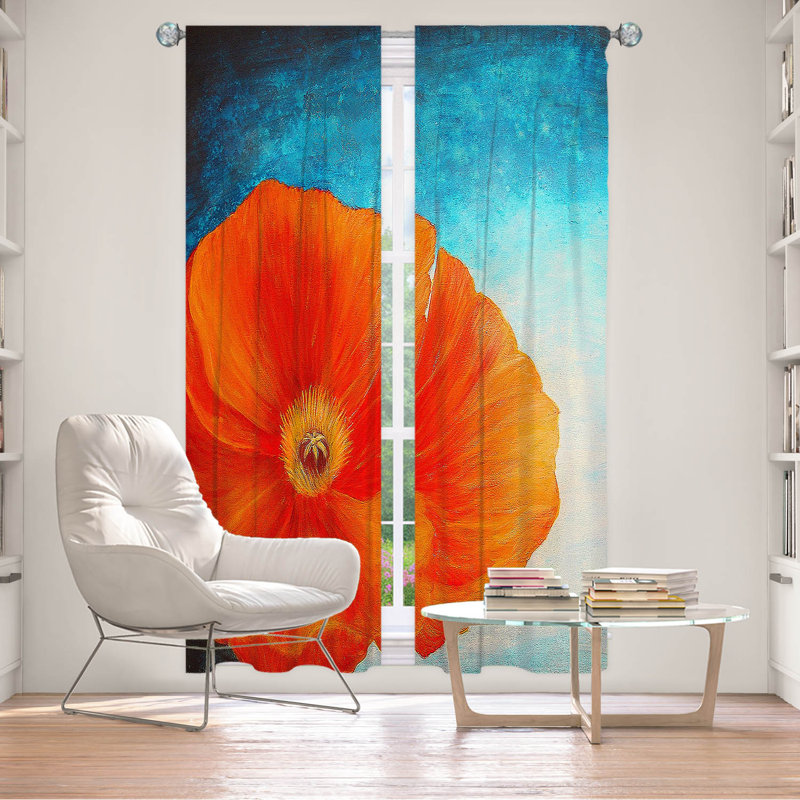 Martelly Room Darkening Curtain Pair, 20" W x 82" L