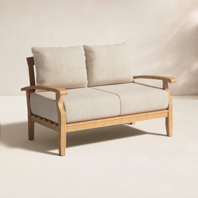 Summerton 54" Teak Patio Loveseat
