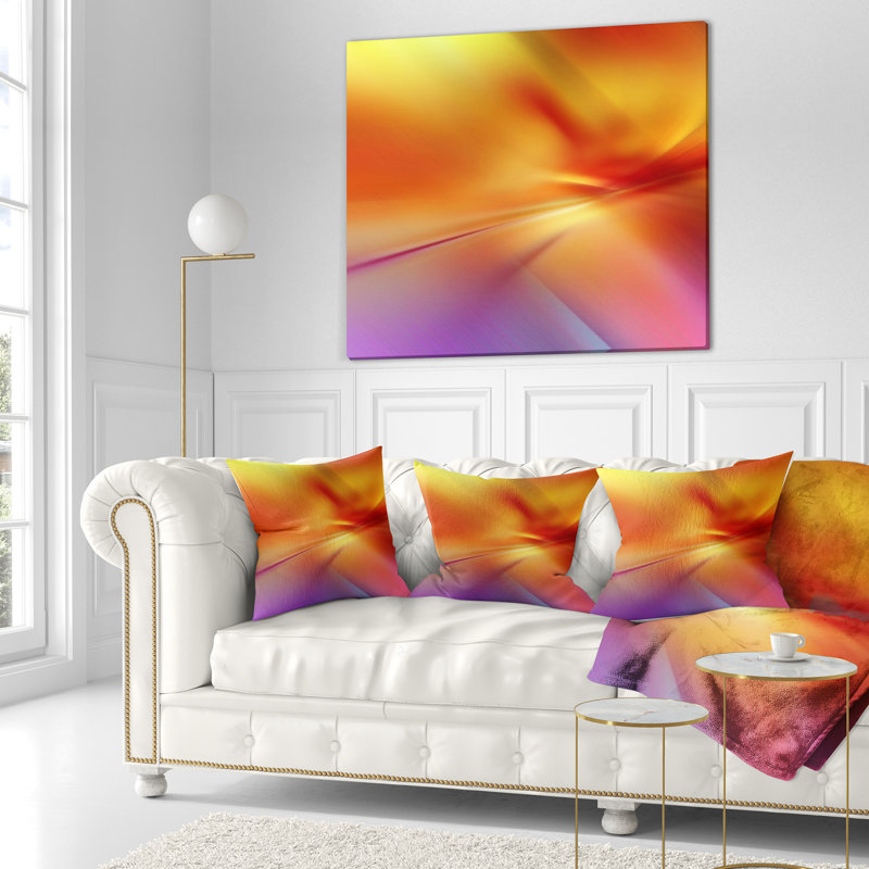  Coussin Abstract Art, Coussin décoratif, 16 po x 1 po