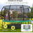 Sapphome Round Backyard Trampoline with Safety Enclosure-92871494