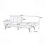 Canapé modulaire 2 pièces Polyfiber-76397521