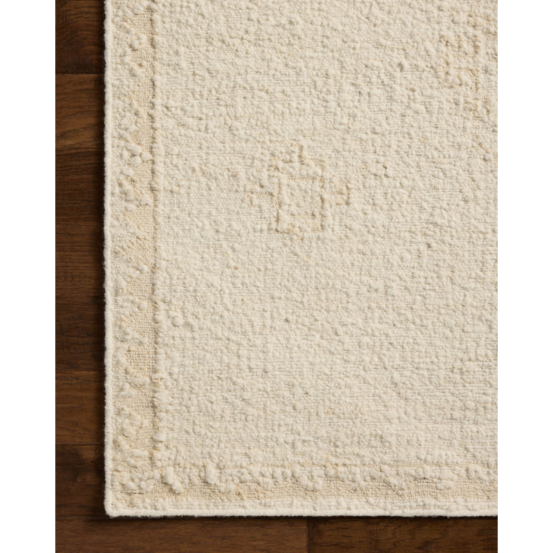 Marceli Ivory / Natural Area Rug, Rectangle 5'6" x 8'6"