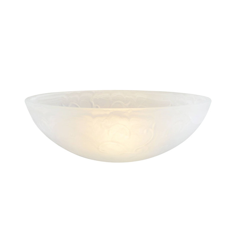 Aspen Creative 723EF39F228F49849D036036A52ACC3B, abat-jour en verre pour lampe torche / luminaire à douille E-26 et luminaire suspendu, P 10-3 / 8 "x H 3-7 / 8"