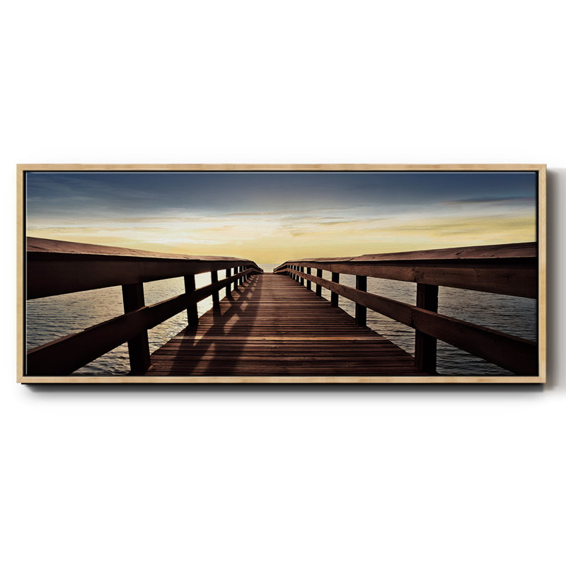 Naples Cove- Framed Canvas