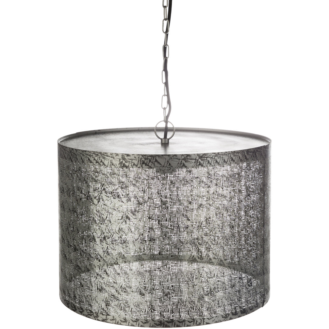 Hathorn 1-Light Single Drum Pendant World Menagerie Base 