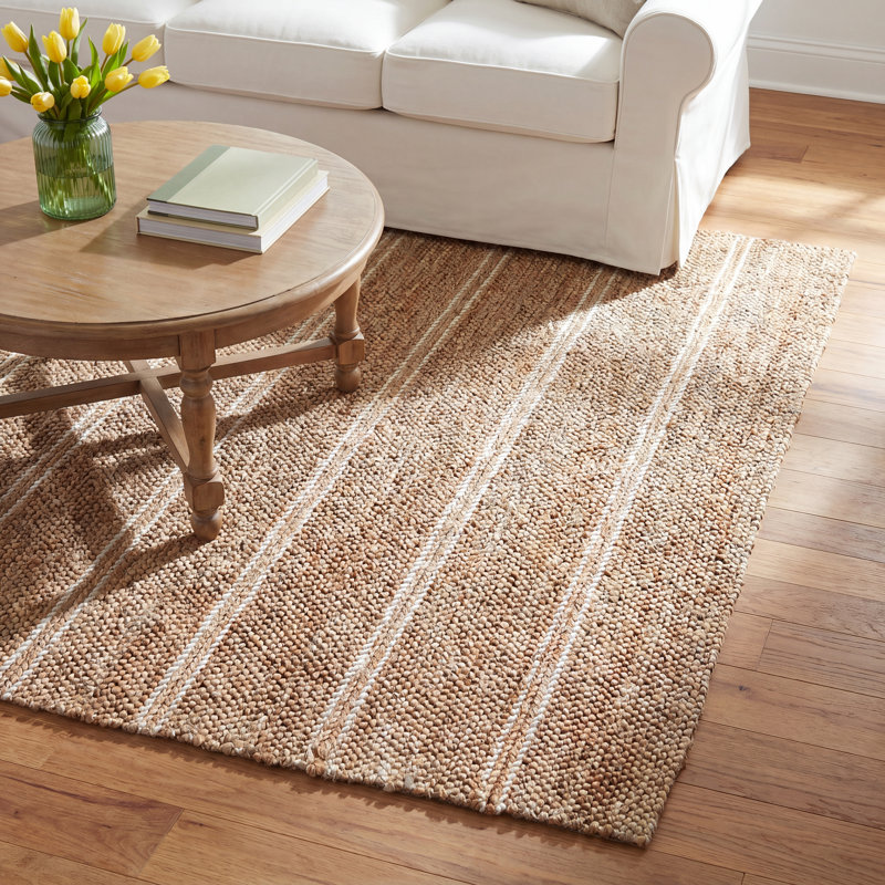 Beamond Striped Indoor Rug, Rectangle 9' x 12'