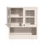 Armoire murale de salle de bain avec portes en acrylique OMCHOM