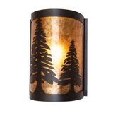 1 - Light Flush Mounted Sconce