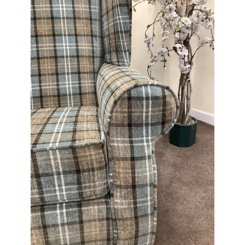 Northampt Upholstered Armchair, Green