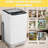 Himimi Delia 2.4 cu. ft. High Efficiency Portable Washer in with Child Safety Lock Black and White-94884543