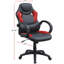 Chaise de bureau rembourrée 3pc