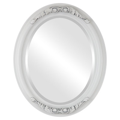 Winfrey Wood Flat Wall Mirror
