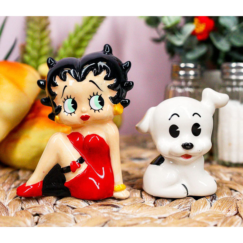 Figurine Betty Boop and Pudgy