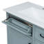 Bathroom Vanity Cabinet With Tip Out Drawers And Soft Closing Hinges, Matched With Ceramic Basin