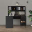 Bureau d'ordinateur antique avec finition noir antique-29307191